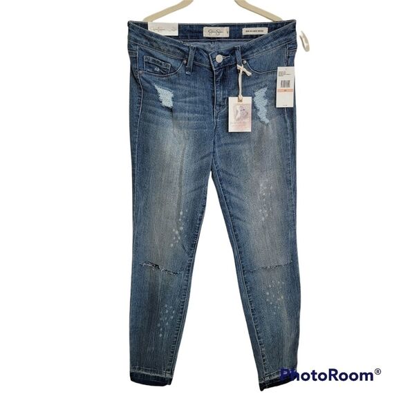 JESSICA SIMPSON Kiss-Me‎ Ankle Skinny Jeans SIZE 26 - Picture 2 of 14